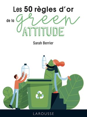 cover image of 50 règles d'or green attitude